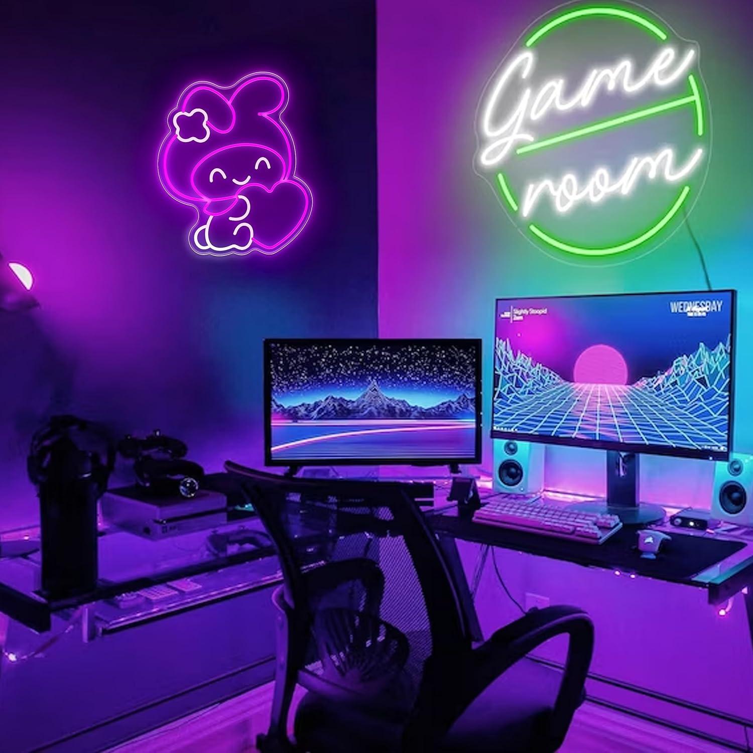 Anime Neon Sign Janpanese LED  - đánh giá và giá Room Lighting Bedroom Decor