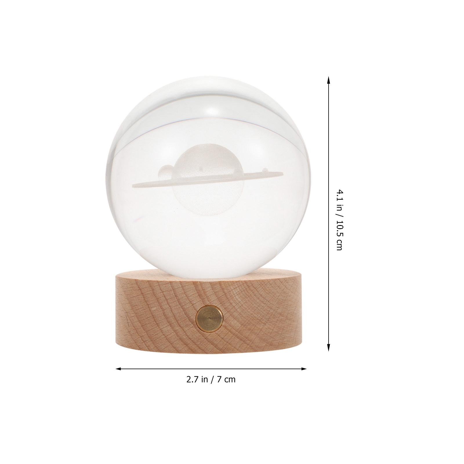 3D Engraved Crystal Ball Night - đánh giá và giá Bedroom Lighting Decor Ideas