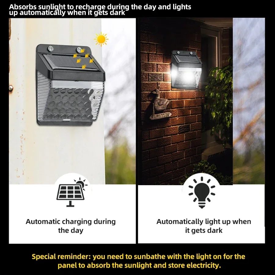 LED Solar Light PIR Motion Sen - đánh giá và giá Wall Decor Lighting