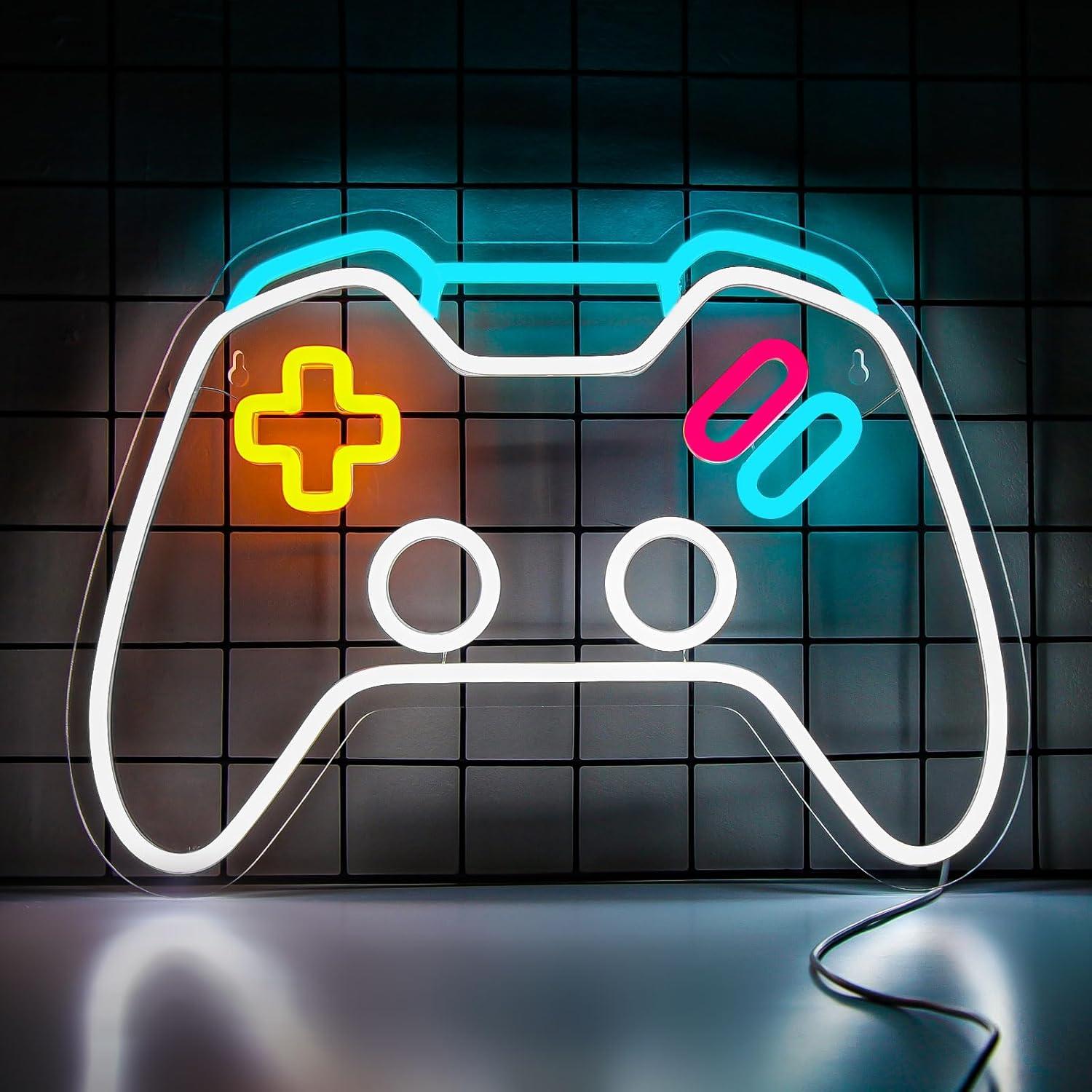 Game Neon Sign Dimmable Game C - đánh giá và giá Bedroom Lighting Decor Ideas