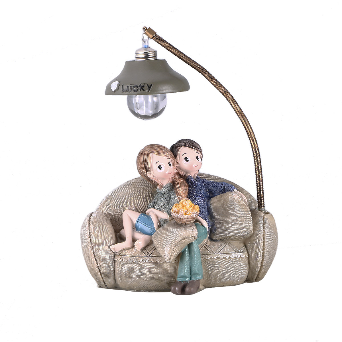 Mini Resin Couple Lamp Ornamen - đánh giá và giá Bedroom Lighting Decor Ideas