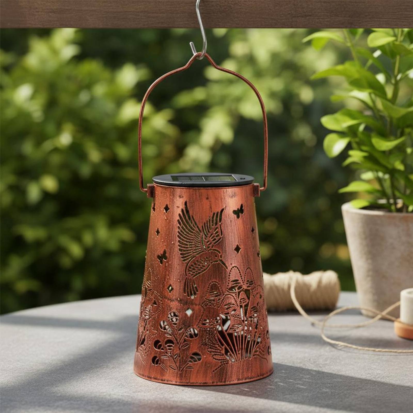 Floral Garden Lantern Pattern  - đánh giá và giá Lighting Design Decor