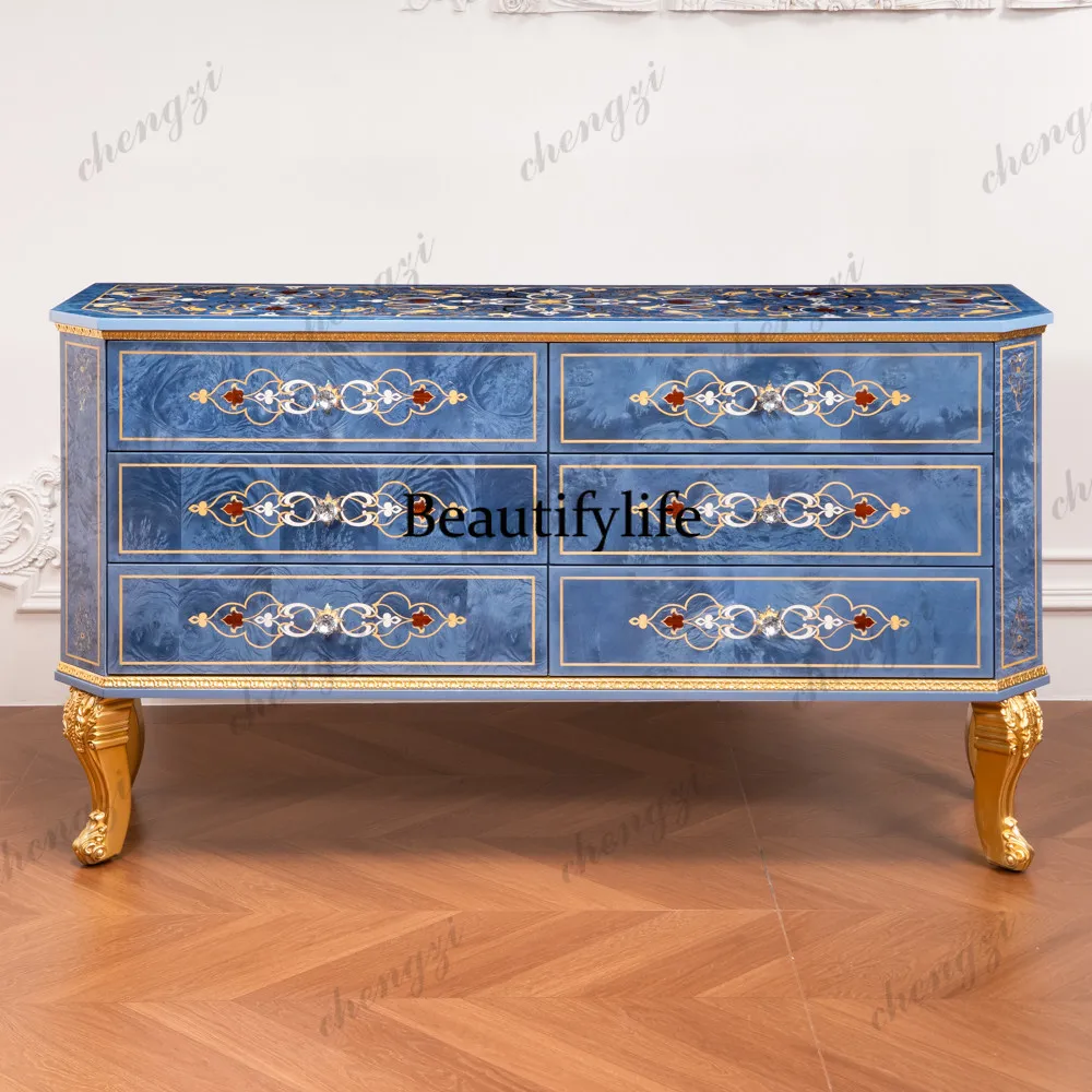 M178 French retro carved chest - đánh giá và giá Decor Lighting & Decor Fires Photos
