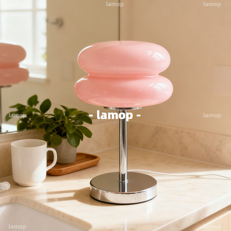 Cream Retro Bedside Table Lamp - đánh giá và giá Lighting Design Decor