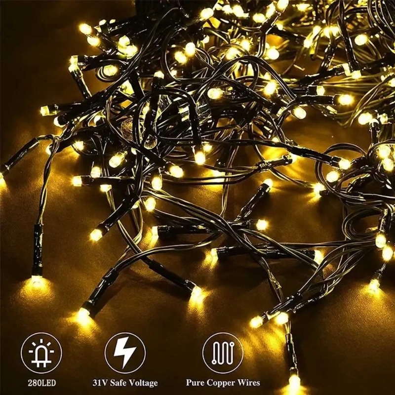 USB LED Fairy String Lights, W - đánh giá và giá Garden Lighting Decor