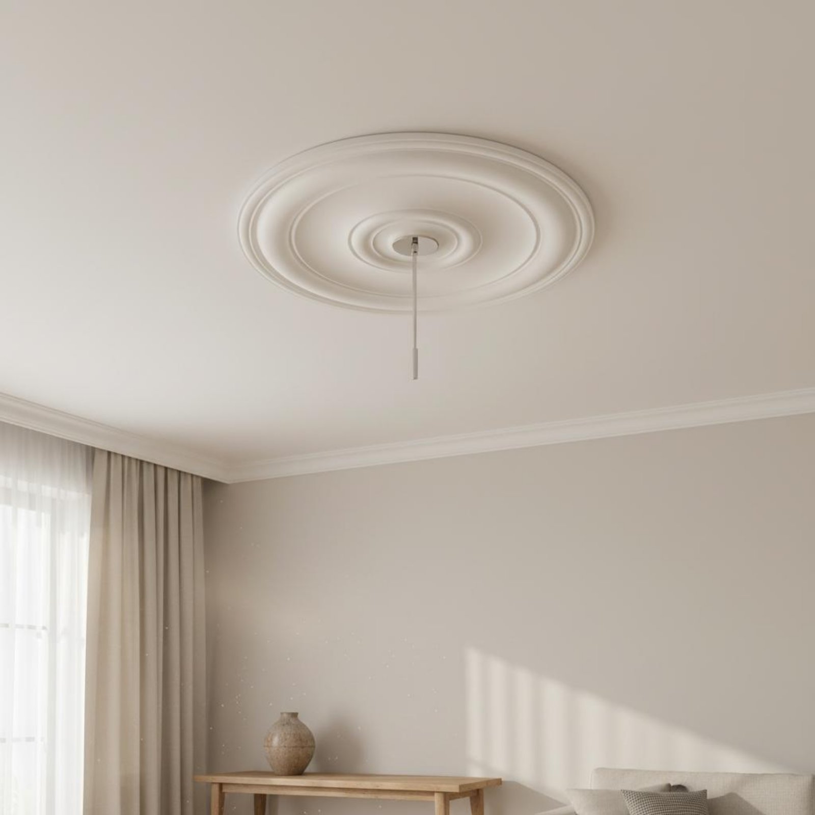 Round Ceiling Medallion Europe - đánh giá và giá Lighting Design Decor