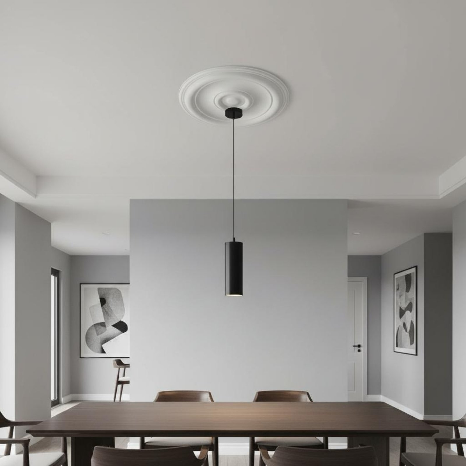 Round Ceiling Medallion Europe - đánh giá và giá Lighting Design Decor