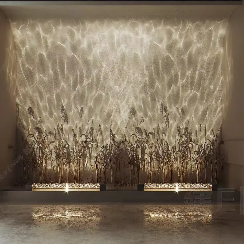 Smart 3D Wall Wash Flame Proje - đánh giá và giá Room Lighting Bedroom Decor