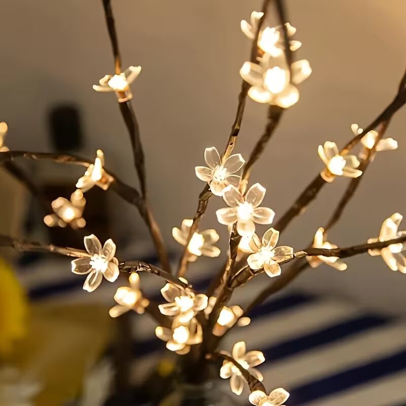 1/2PC 20LED Cherry Blossom Tre - đánh giá và giá Home Lighting And Decor