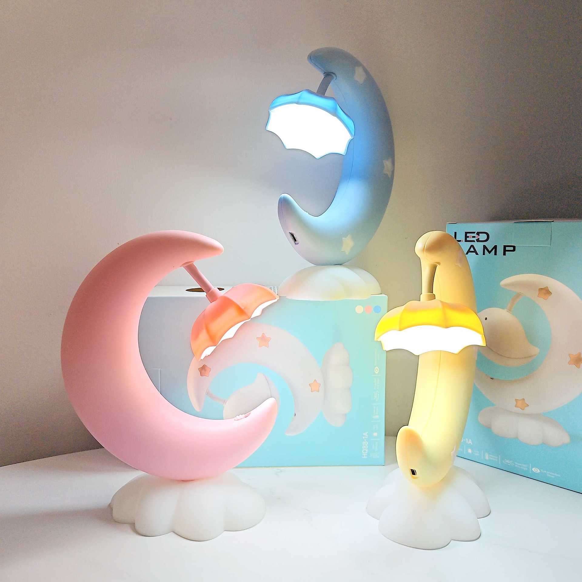 Star Moon Lamp with LED Light  - đánh giá và giá Bedroom Lighting Decor Ideas