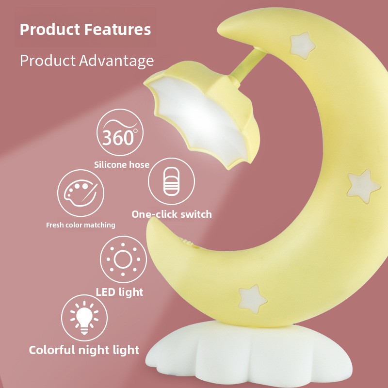 Star Moon Lamp with LED Light  - đánh giá và giá Bedroom Lighting Decor Ideas