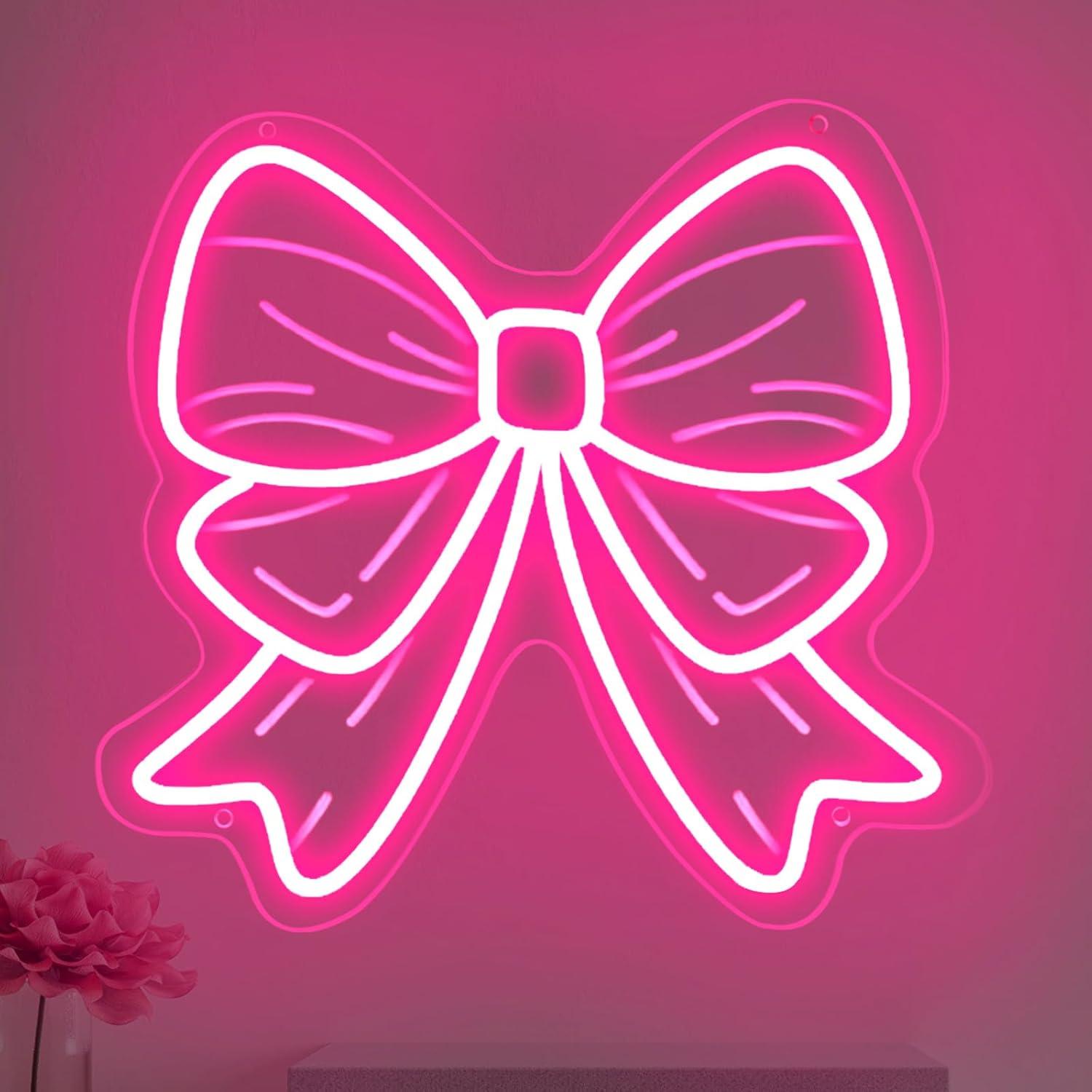 Bow Neon Signs USB Dimmable LE - đánh giá và giá Wall Decor Lighting