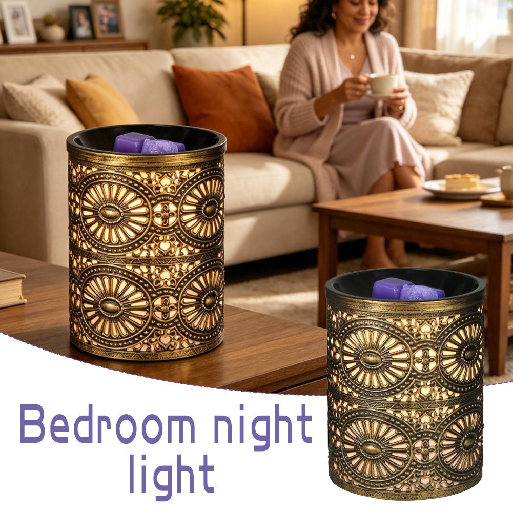 New Fragrance Night Light Gold - đánh giá và giá Decor Lighting & Decor Fires Photos