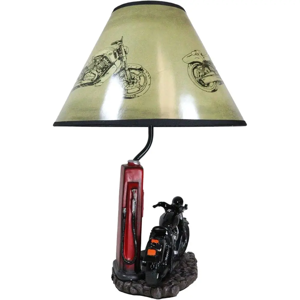 Vintage Retro Black Motorcycle - đánh giá và giá Home Lighting And Decor